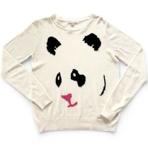 Forever 21 Panda Sweater Lightweight Knit Size M